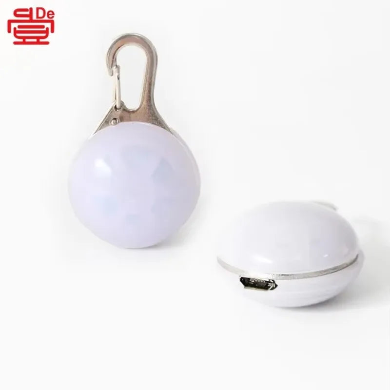 USB Charging Dog Luminous Pendant, Night Dog Walking Anti-lost LED Pet Flash Tag, Pet Luminous Pendant