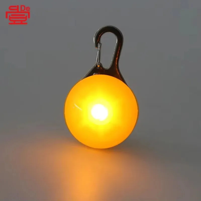 USB Charging Dog Luminous Pendant, Night Dog Walking Anti-lost LED Pet Flash Tag, Pet Luminous Pendant