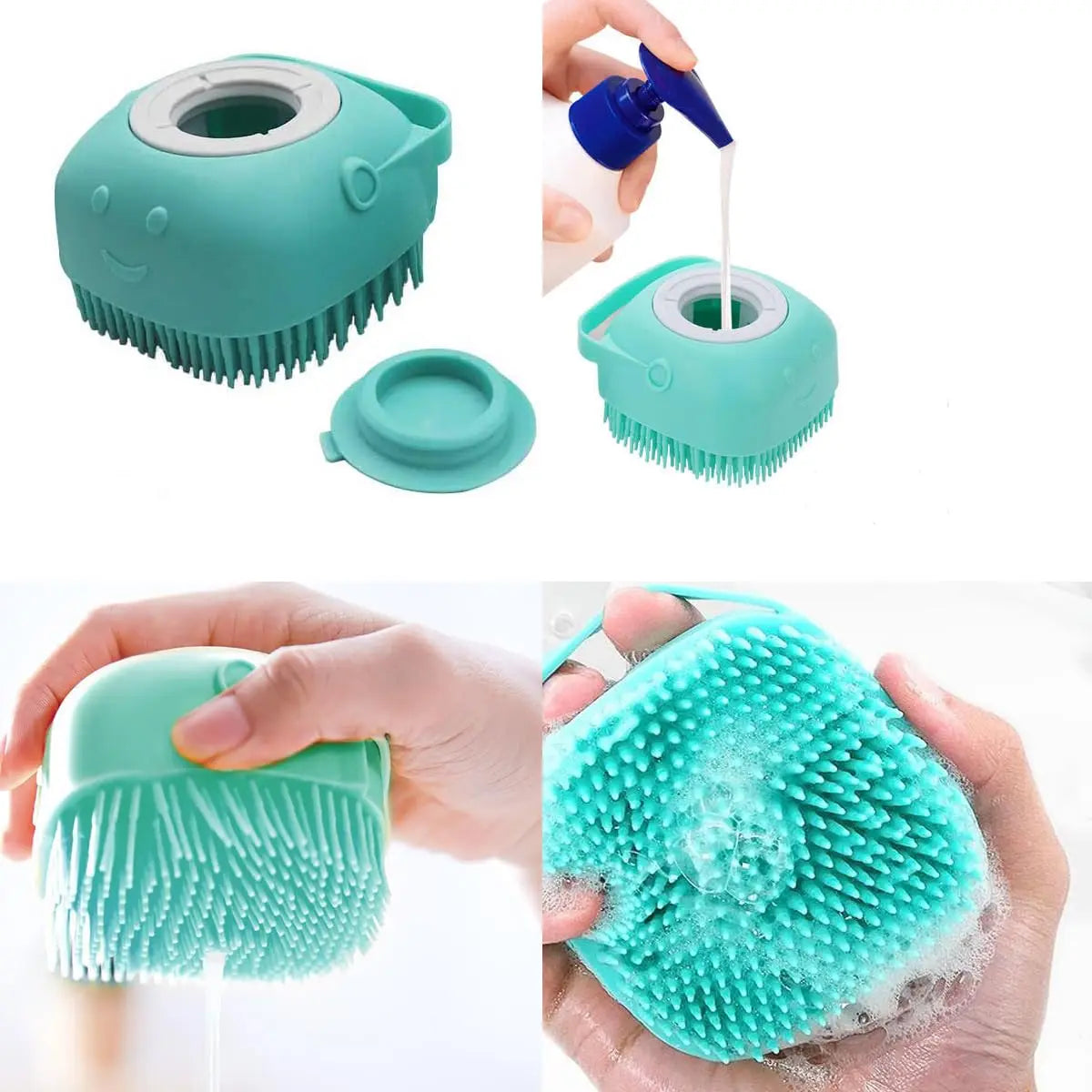 10PCS Pet Grooming Kit: Self-Cleaning Brush, Massage Glove, Nail Clipper & Flea Comb for Cats and Dogs