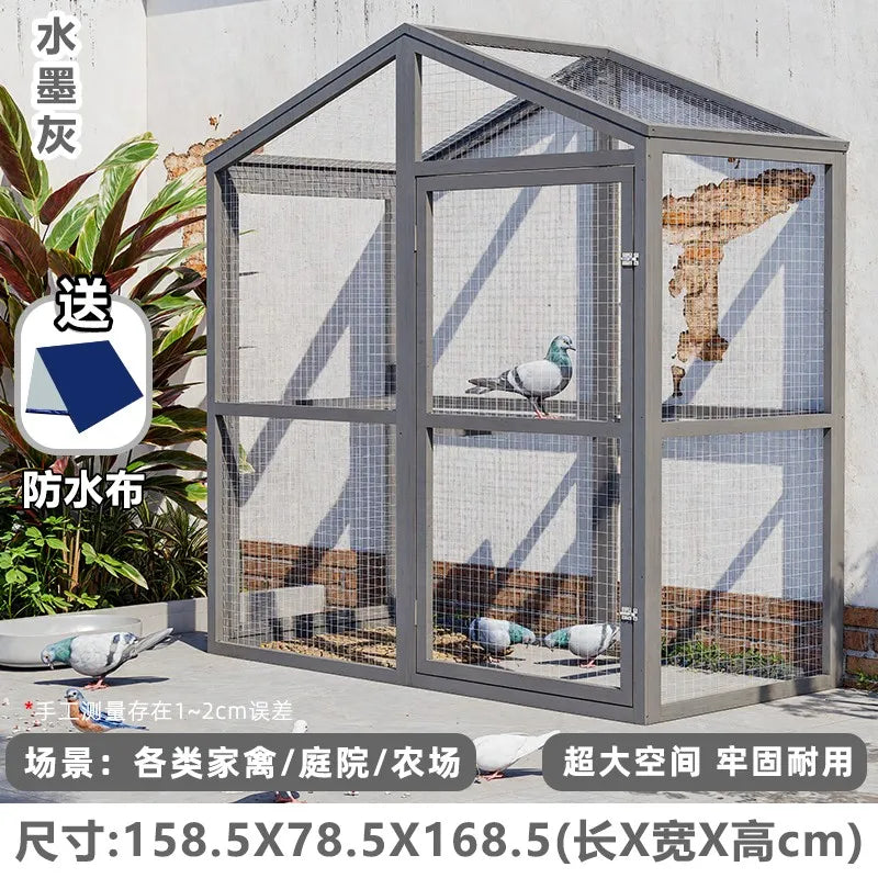 Multifunctional cage Outdoor pigeon cage Household barbed