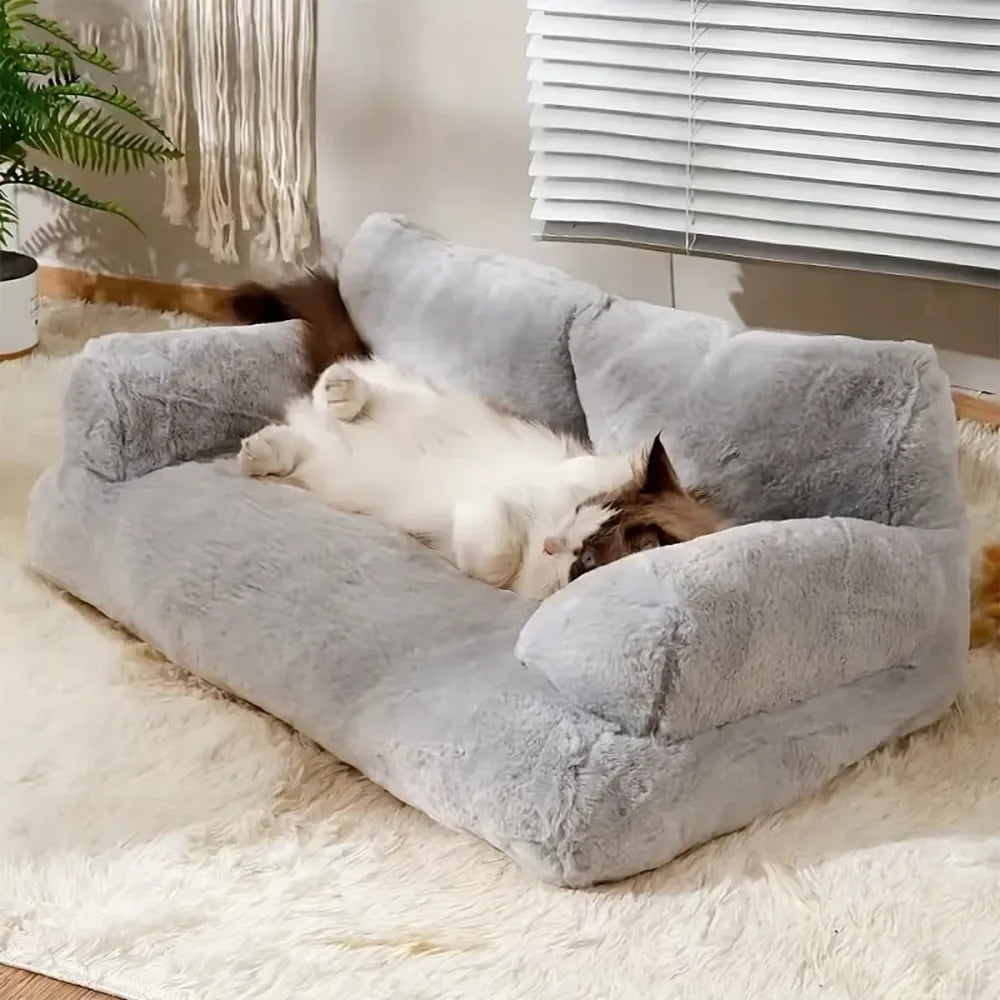Dog Supplies Pet Furniture And Beds Dog Bed Sofa, Small Dog And Cat Supportive Bed For Small Dogs, With Colorful Elastic Balls F