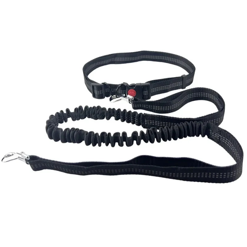 Hand Free Dog Leash for Pet Walking Running Jogging Adjustable Dog leash Waist Belt Chest Strap Traction Rope Dog Accessories