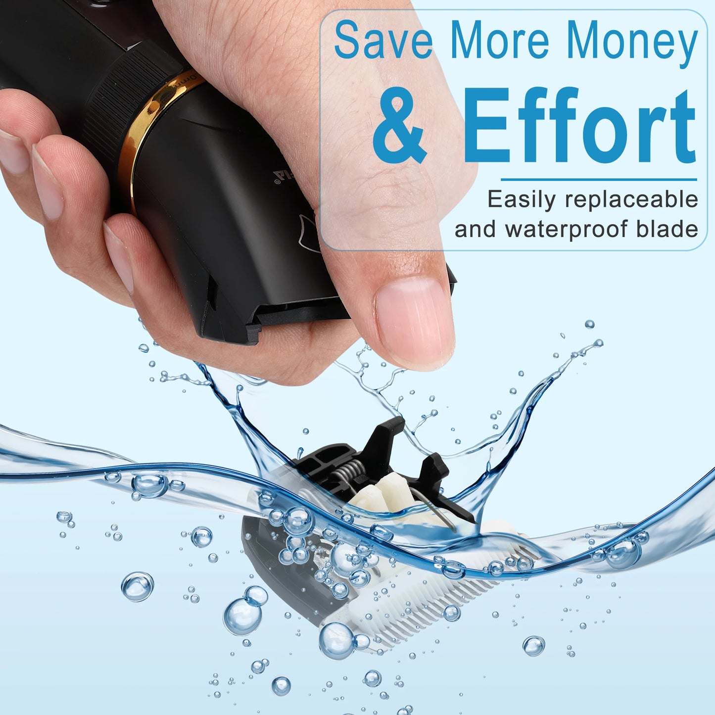 Solimpia Professional Dog Hair Trimmer Low-noise Cat Grooming Clippers for Dog Rechargeable Hair Cutters Haircut Machine