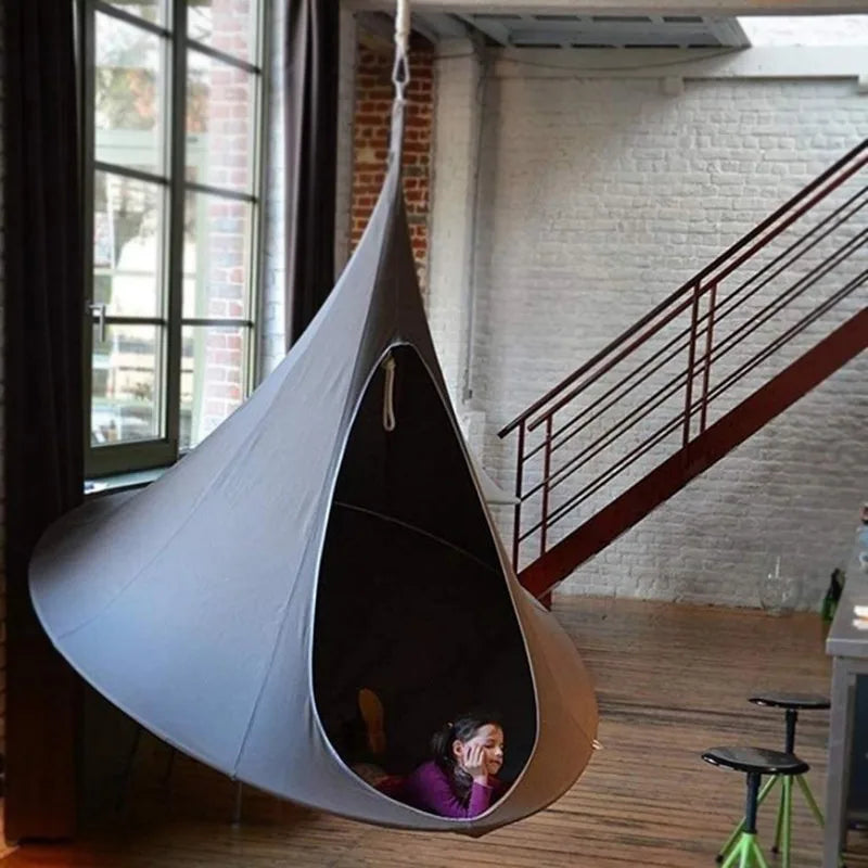 Outdoor Indoor Courtyard Hammocks Swings Butterfly-shaped Hanging Chairs Suspended Guest Rooms Hanging Cages Lazy Hammocks