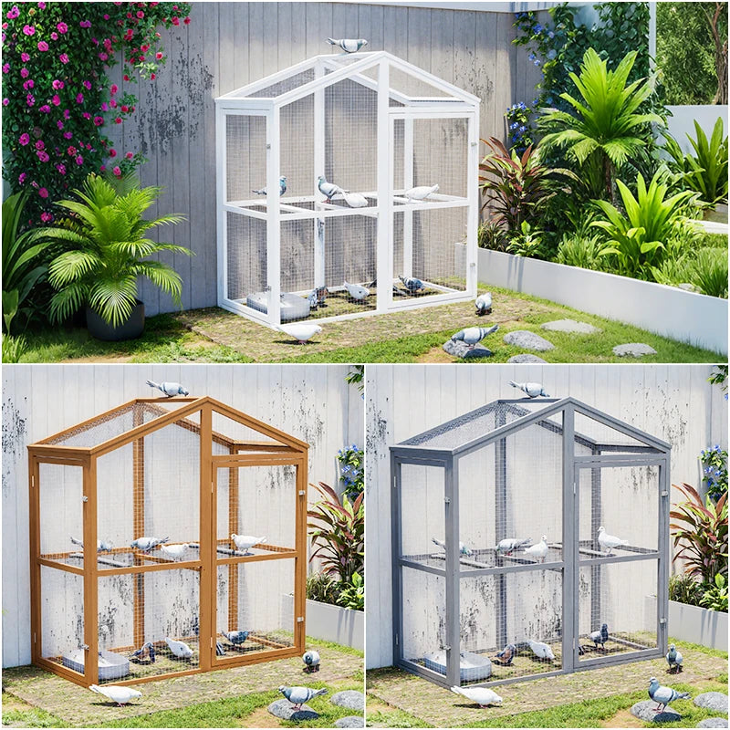 Multifunctional cage Outdoor pigeon cage Household barbed