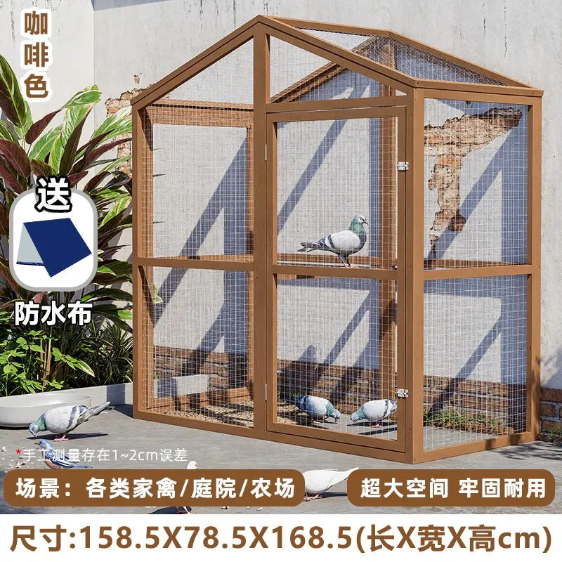 Multifunctional cage Outdoor pigeon cage Household barbed