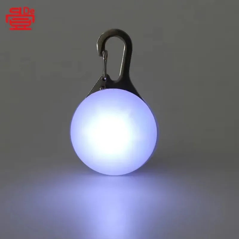 USB Charging Dog Luminous Pendant, Night Dog Walking Anti-lost LED Pet Flash Tag, Pet Luminous Pendant