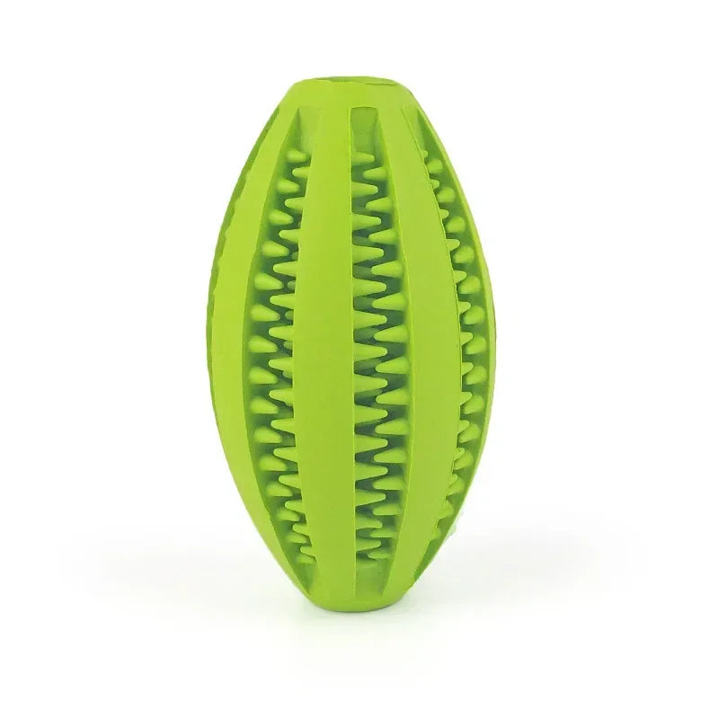 Pet Dog Chew Toys Teeth Cleaning Snack Ball Pet Dog Toy Ball Natural Rubber Super Tough Interactive Bouncy Pet Supplies Cat toys