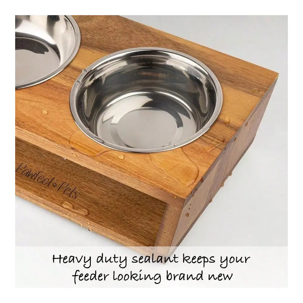 Dog Bowl Dog SuppliesTall Elevated Dog Bowls For Small Dogs Food And Water Bowl Set By Acacia