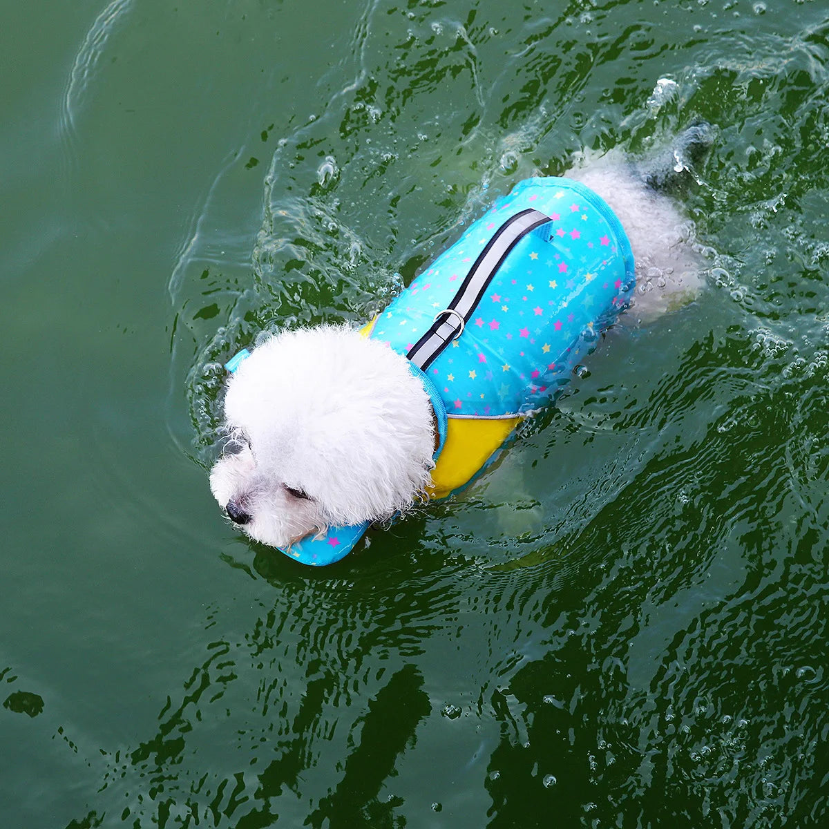 New Dog Summer Swimming Vest Pet Life Jacket Dog Swimmingsuits Beach Surfing Drifting Dog Life Vest Buoyancy Clothes Adjustable