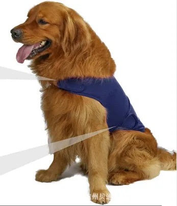 Dog Anxiety Vest Breathable Dog Stress Relieving Dog Lightning Protection Jacket for Anti Anxiety Vest Keeps Pets Calm
