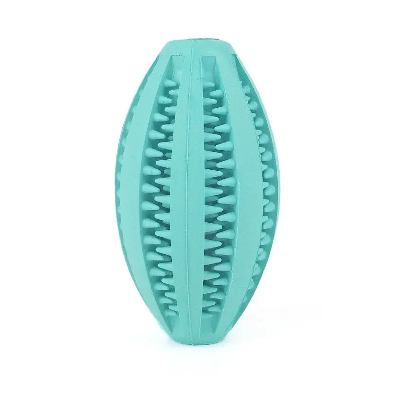 Pet Dog Chew Toys Teeth Cleaning Snack Ball Pet Dog Toy Ball Natural Rubber Super Tough Interactive Bouncy Pet Supplies Cat toys