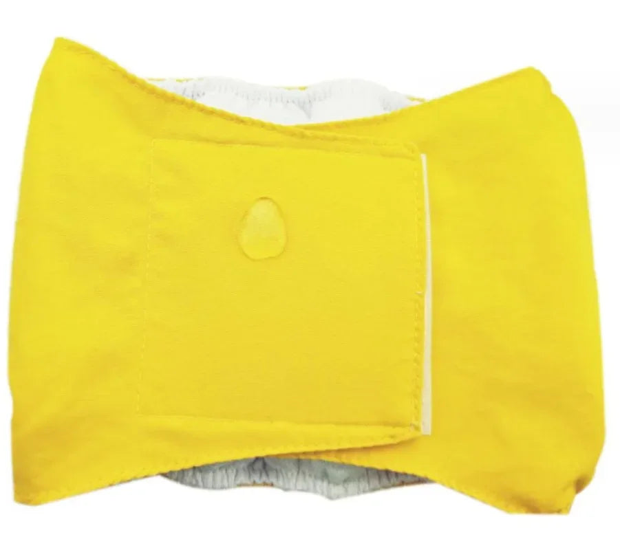 Reusable Male Dog Belly Bands, Washable & Adjustable Diapers, Anti-Mating Harassment, Estrus Safety Pants with Absorbent Layer