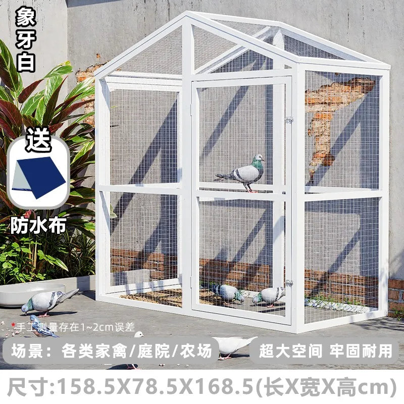 Multifunctional cage Outdoor pigeon cage Household barbed