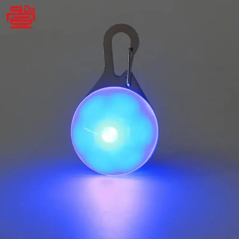USB Charging Dog Luminous Pendant, Night Dog Walking Anti-lost LED Pet Flash Tag, Pet Luminous Pendant