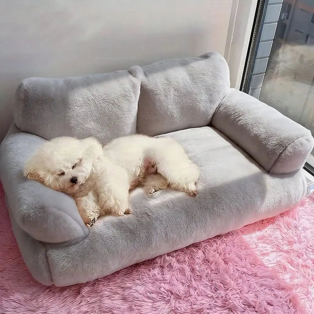 Dog Supplies Pet Furniture And Beds Dog Bed Sofa, Small Dog And Cat Supportive Bed For Small Dogs, With Colorful Elastic Balls F