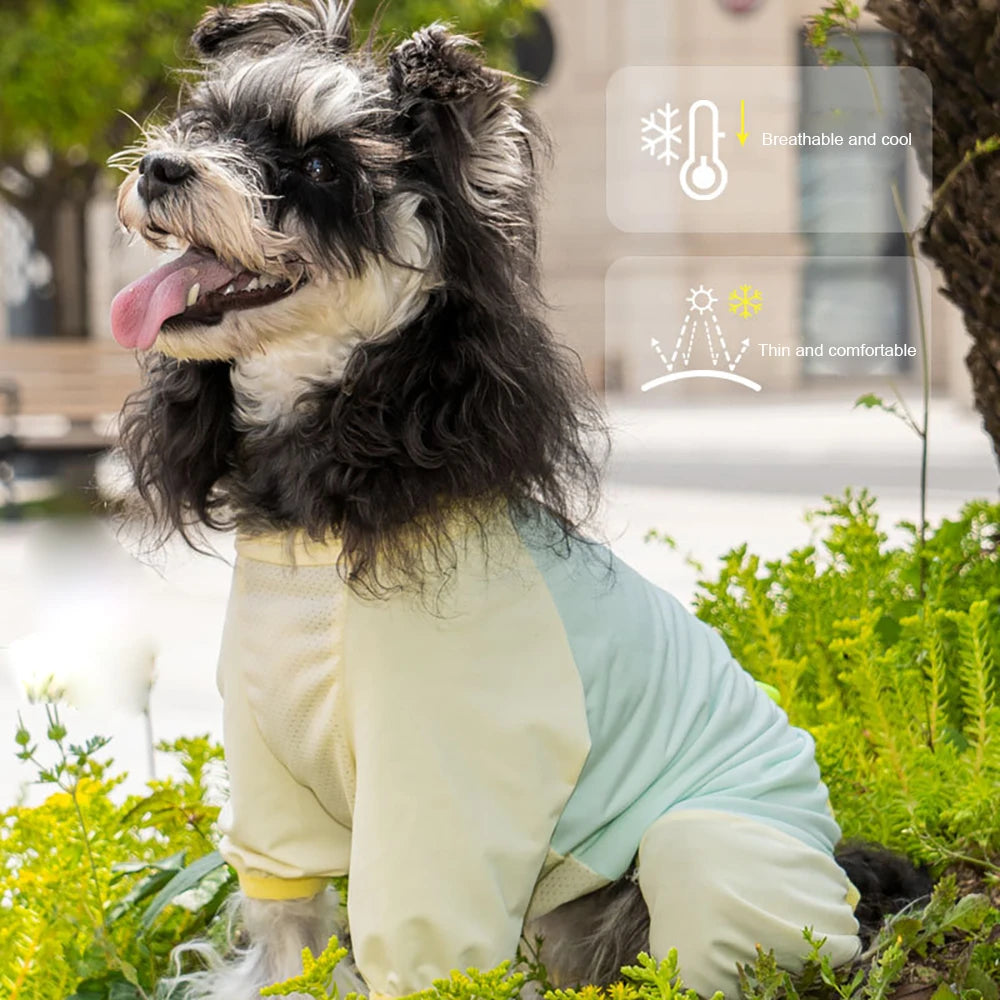 Dog Cooling Clothes  Vest   UV Sun Protection Breathable Mesh Ice Jacket, Small Medium Large Dogs, Adjustable for Outdoor Walk