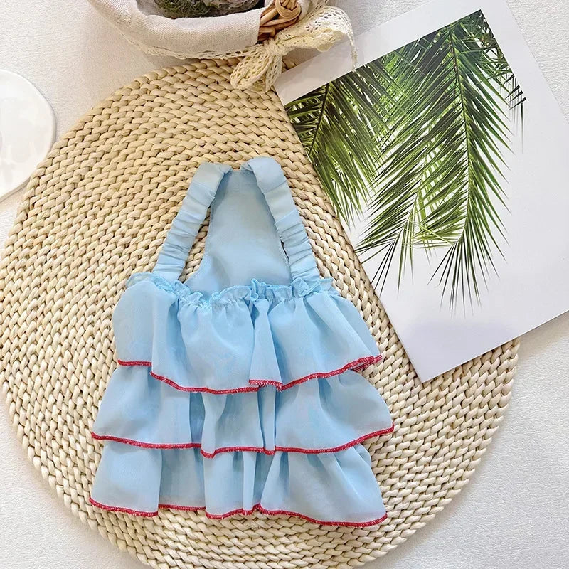 Summer Dog Princess Dress - Cute Small Pet Skirt Apparel